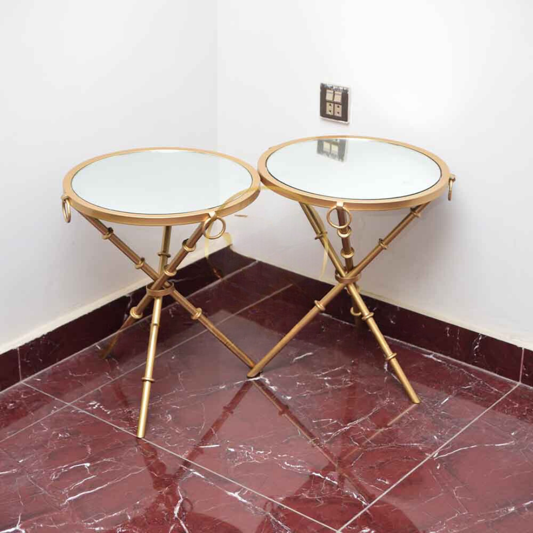 Golden Iron Table