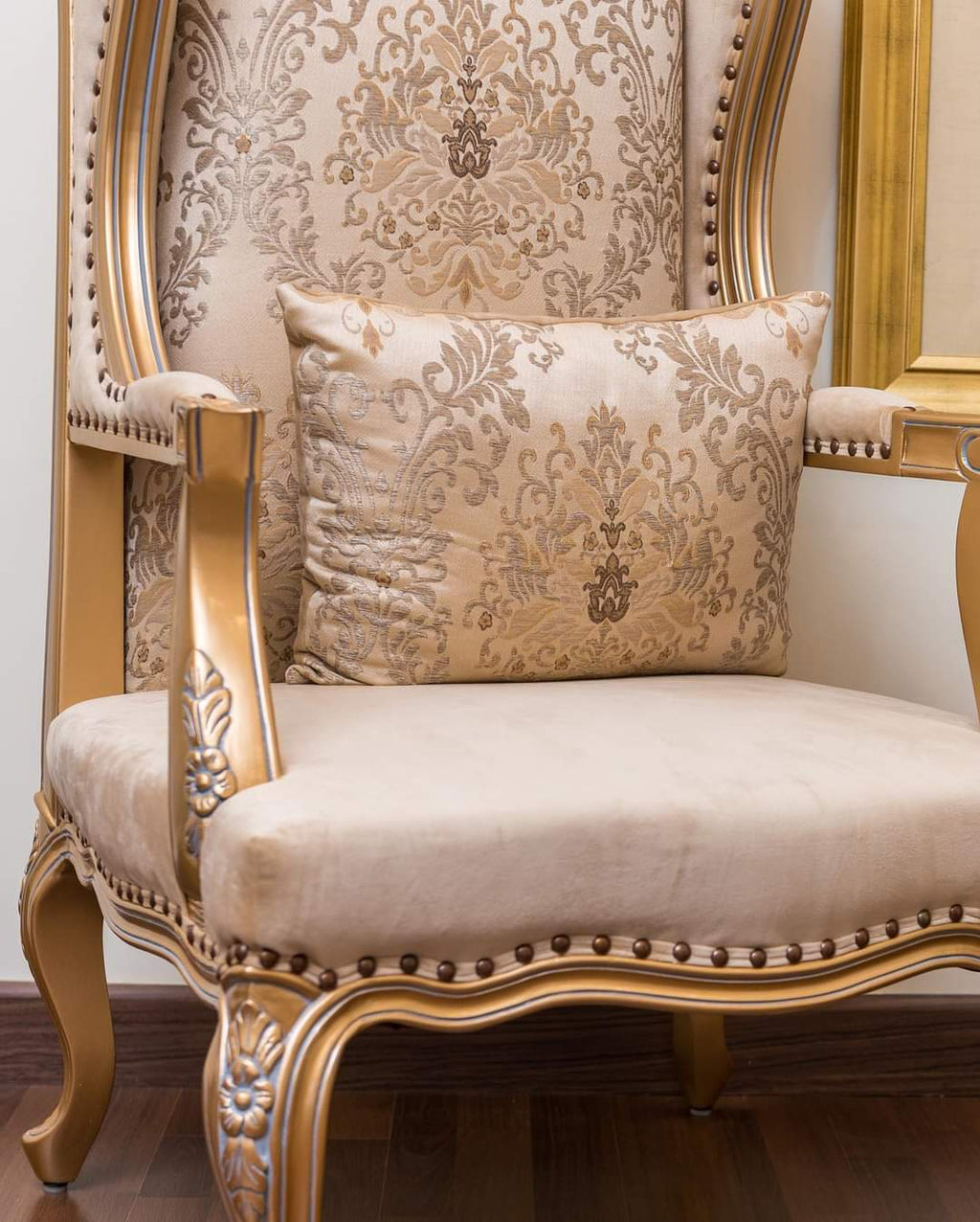 Luxury Gold Plated Chairs