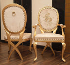 Gold Leaf Dining Table