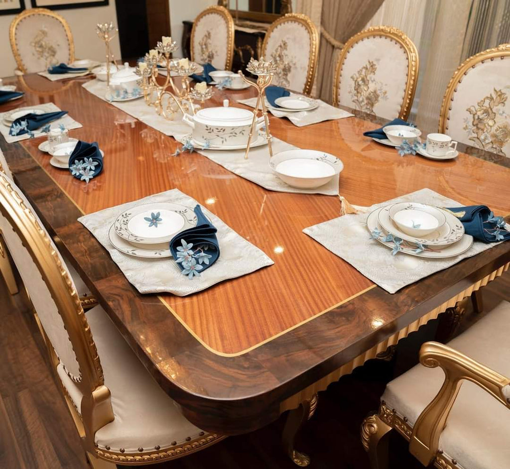 Gold Leaf Dining Table