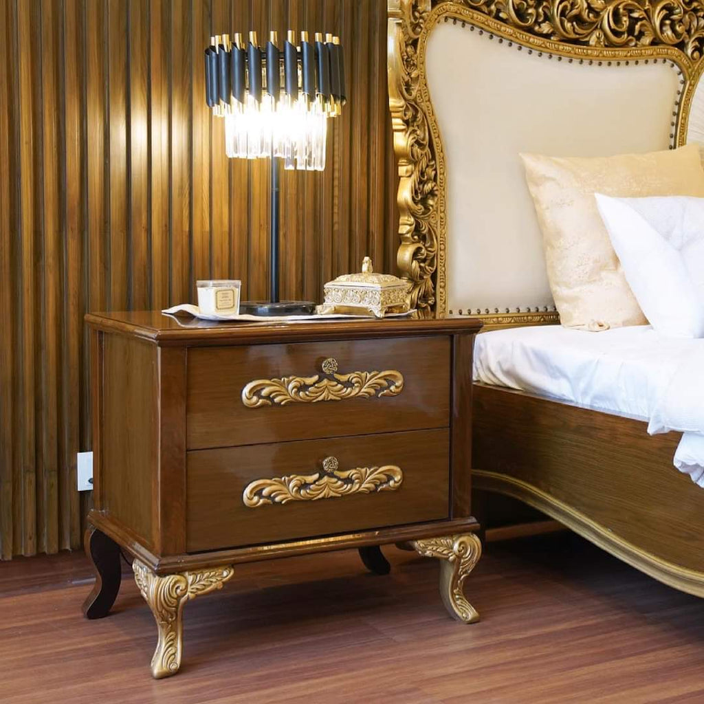 Wooden Noor Jahan Bed