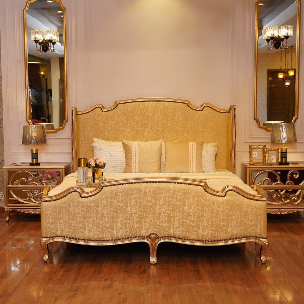 Halena Gold Bed Set
