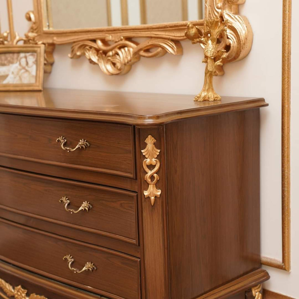 Halena Gold Bed Set