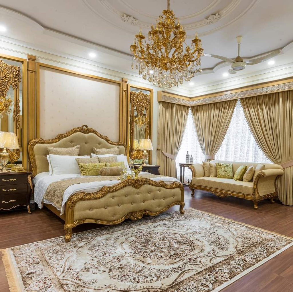 Wooden demand Blossom Bed
