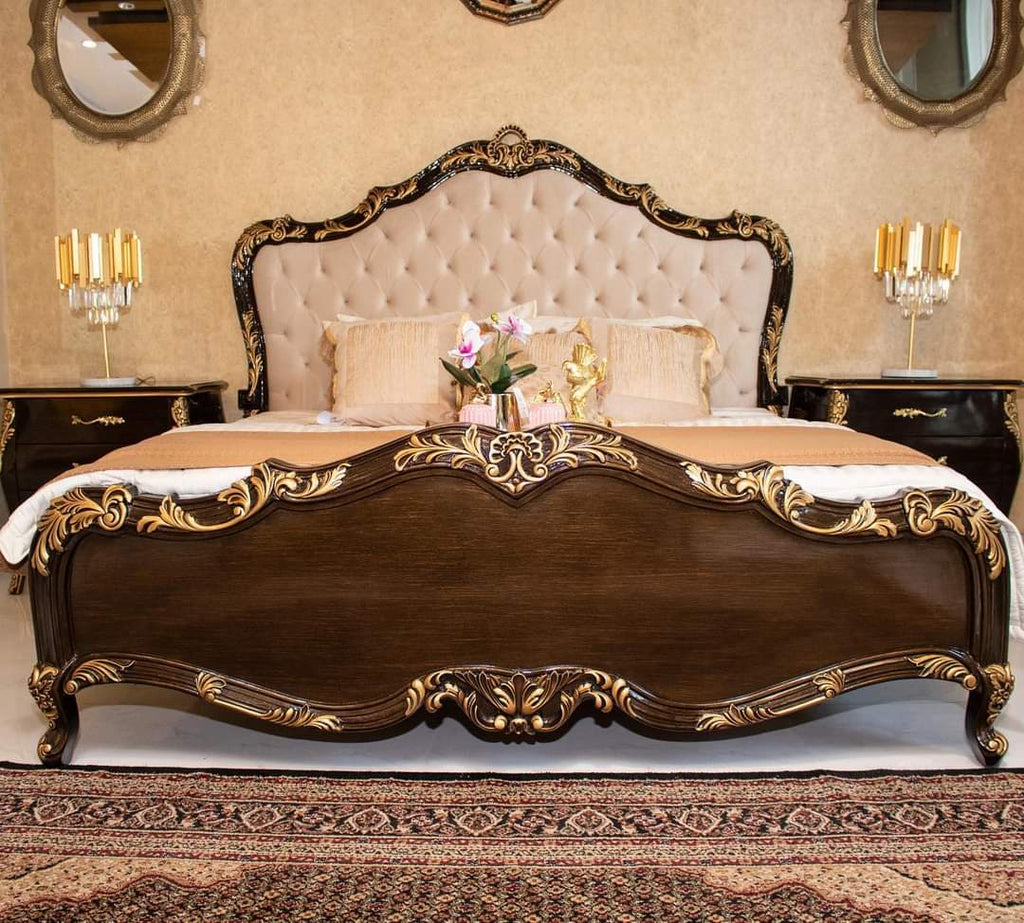 Wooden demand Blossom Bed