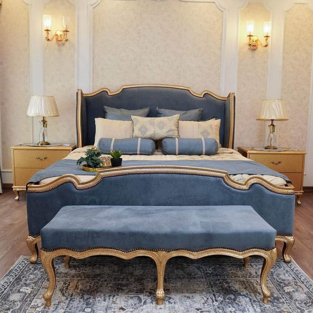 Halena Gold Bed Set