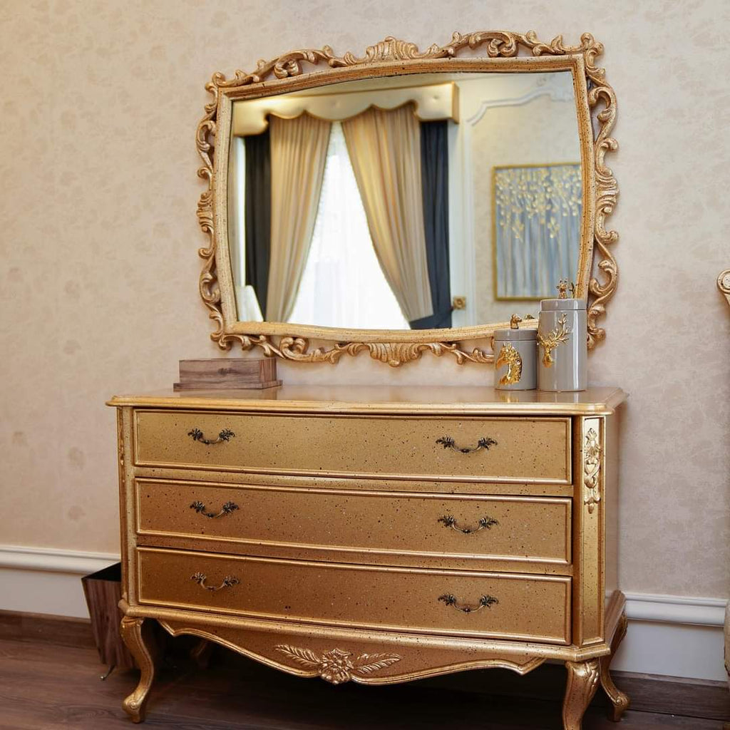 Halena Gold Bed Set