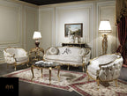 Wooden Crazy Classic Sofa Set