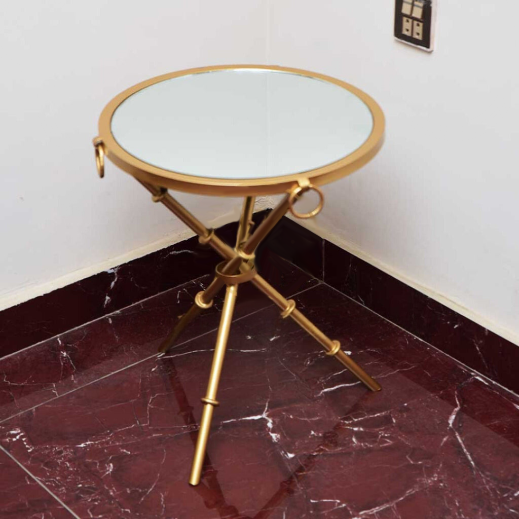 Golden Iron Table