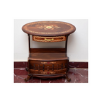 Sheesham Wooden Inlaid Magazine Racks