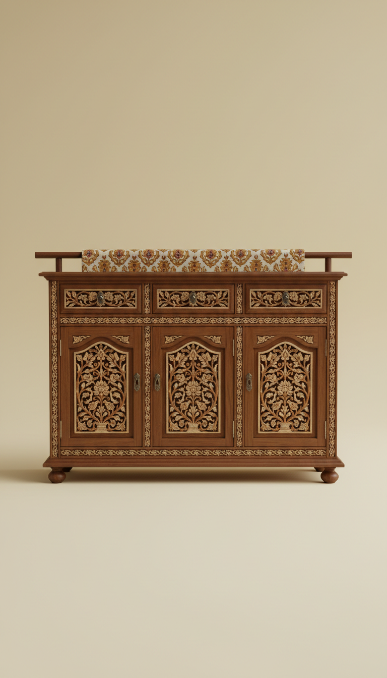 Museum-Finish Chinioti Sideboard