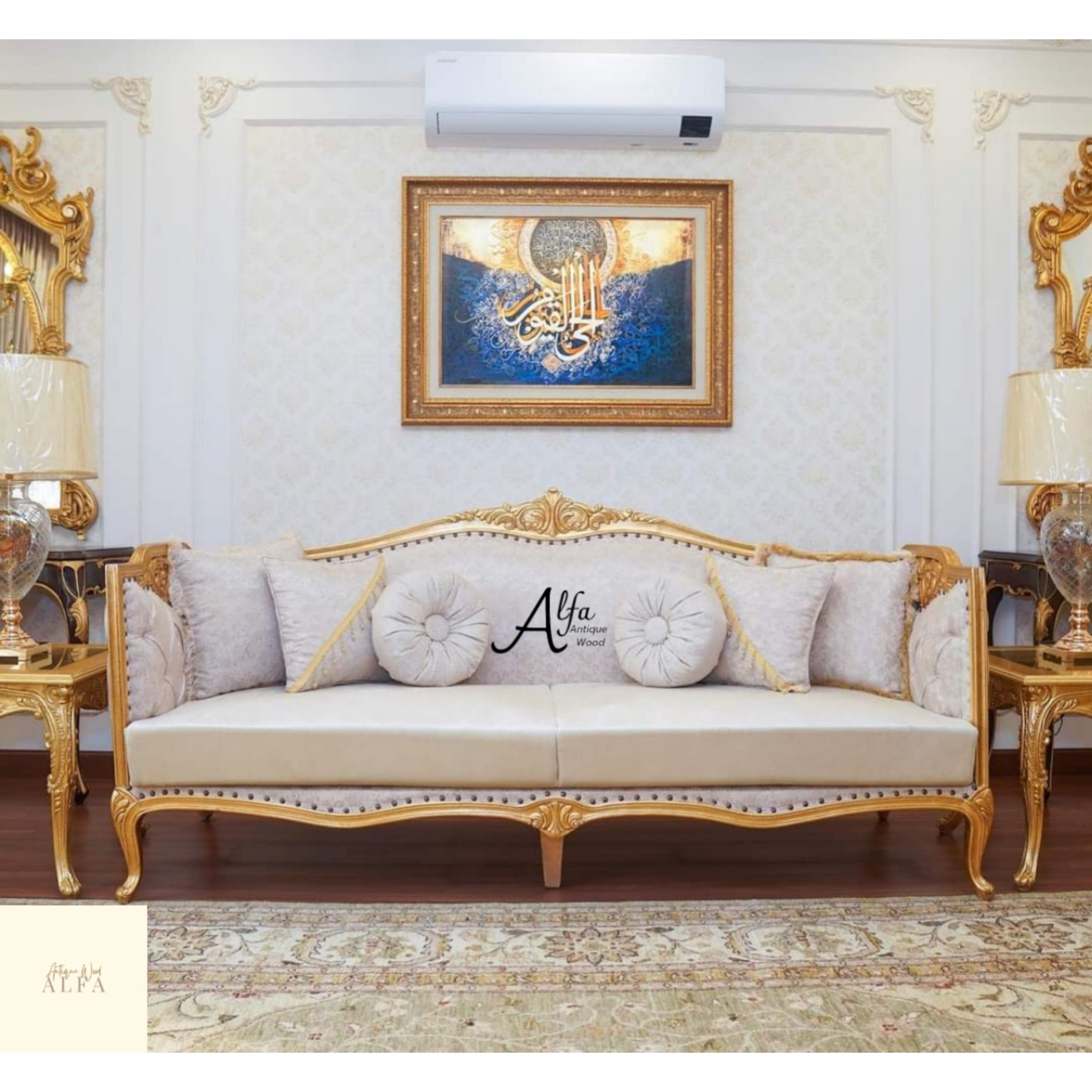 Alyxandra Victorian Sofa Set