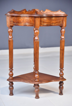 Wooden Drawer Corner Table