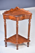 Wooden Drawer Corner Table