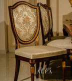 Wooden Shield Dining Set