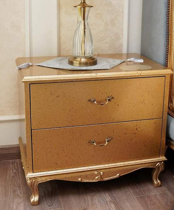 Halena Gold Bed Set