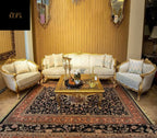 Wooden Crazy Classic Sofa Set