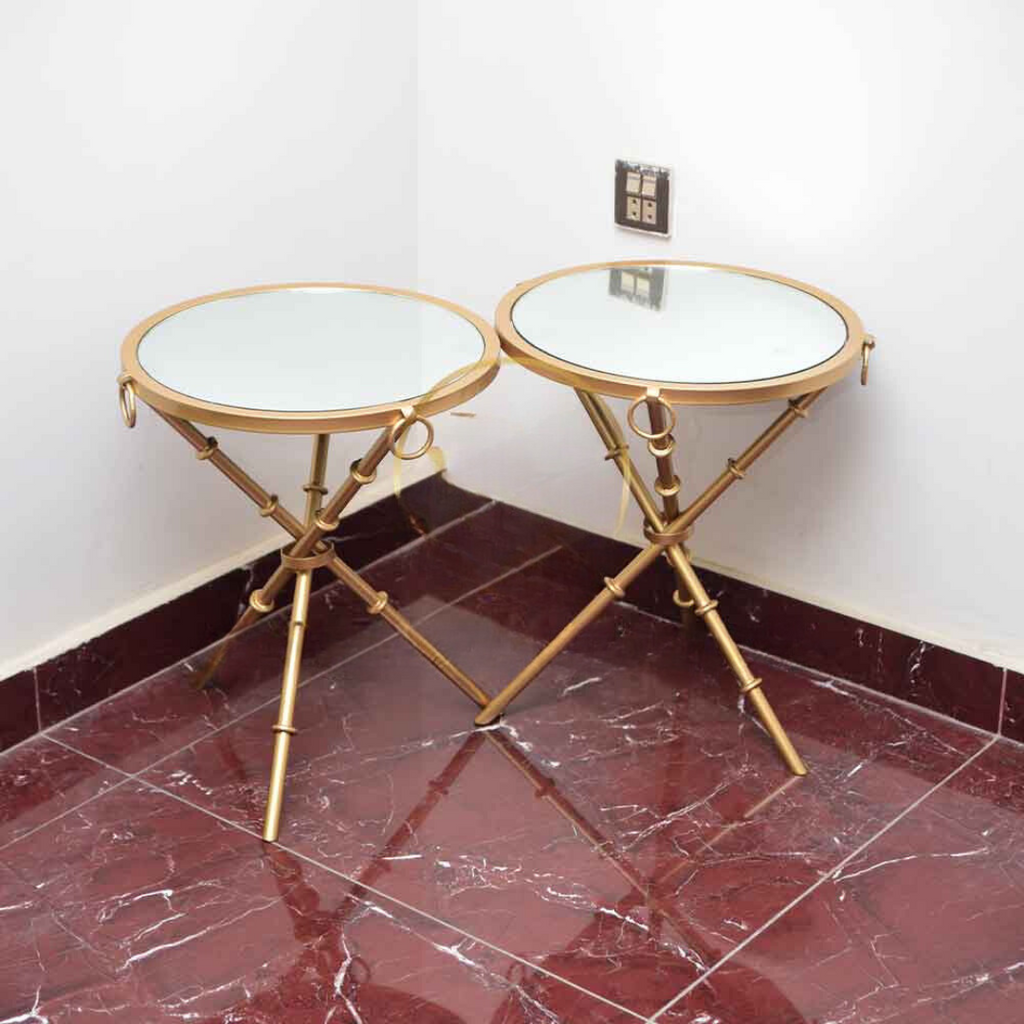 Golden Iron Table